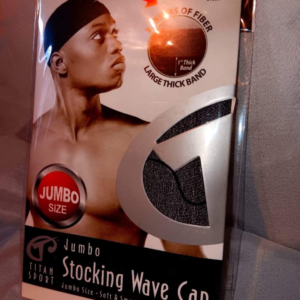 Jumbo stocking wave cap